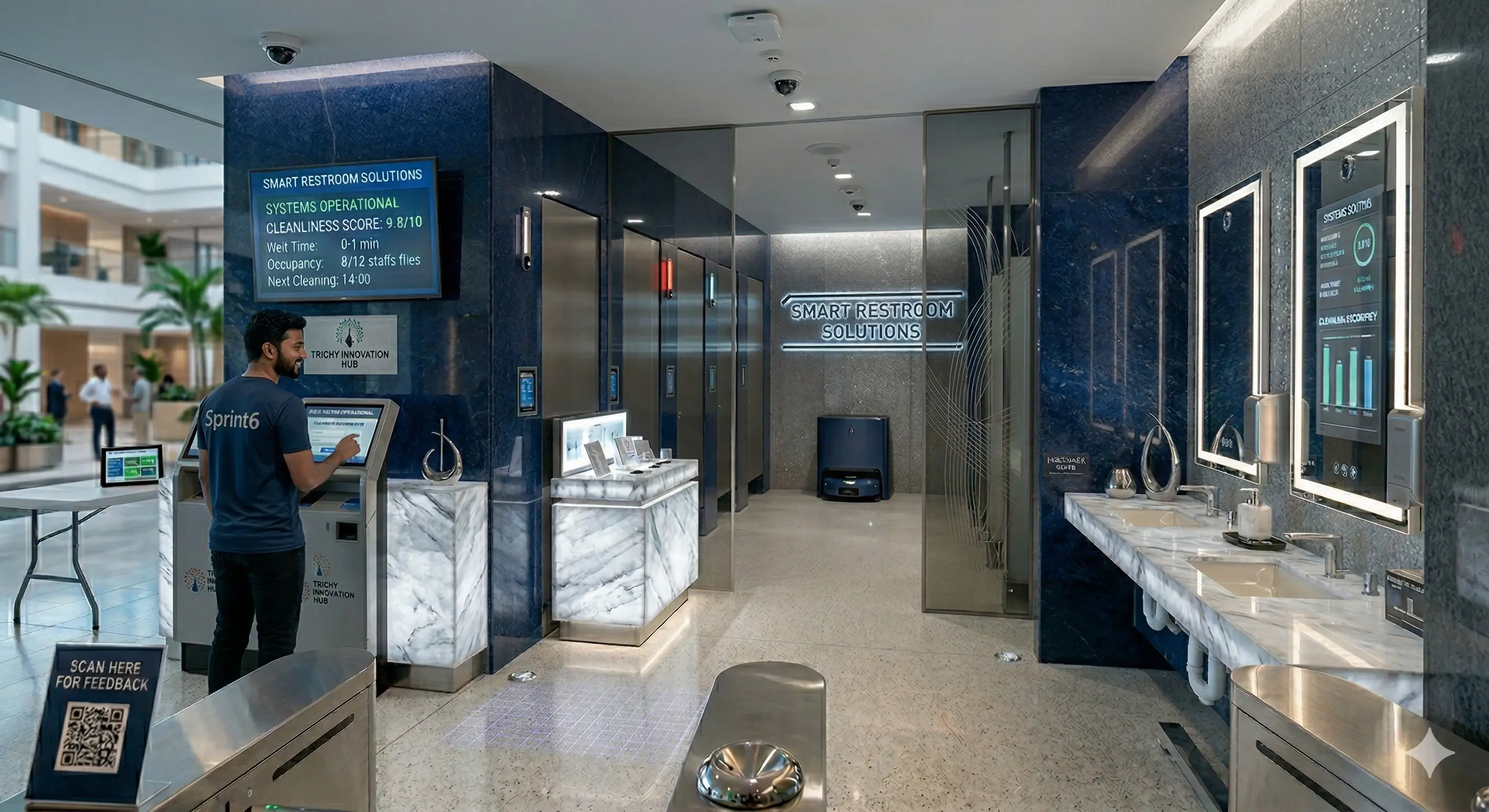 IoT-Enabled Restroom Automation